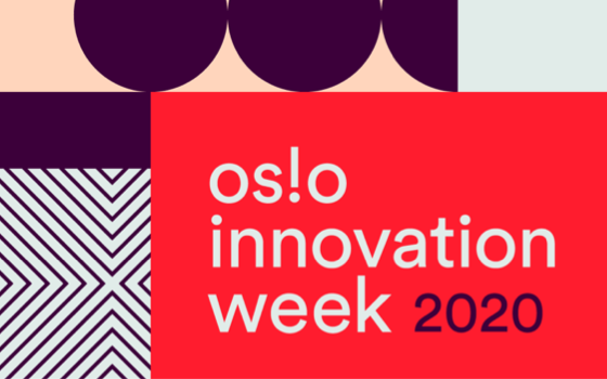Markus speaks at the Oslo innovation week